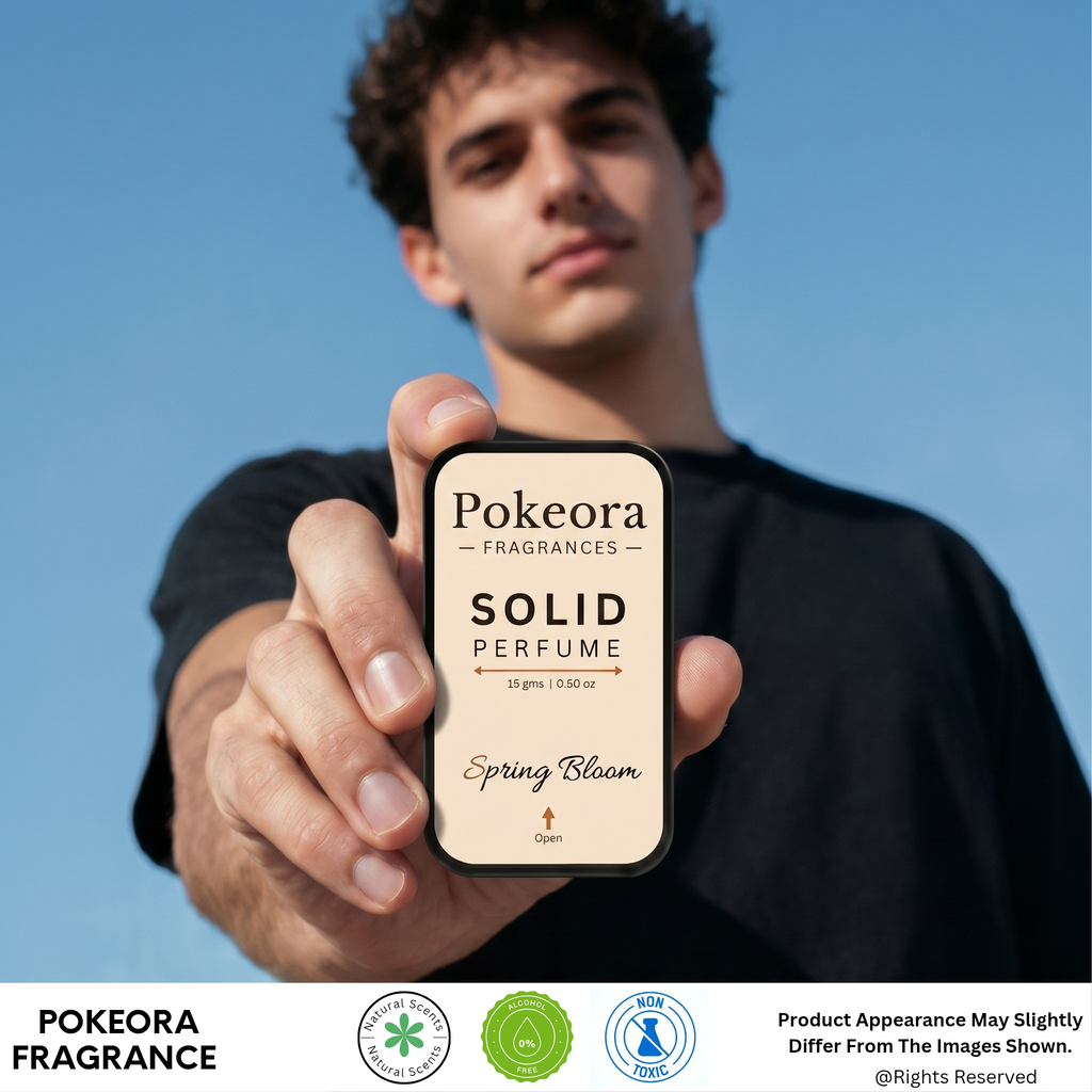 Spring Bloom | Solid Perfume | Pokeora Fragrance | Unisex For Men And Women Best Solid Perfume in Pakistan 