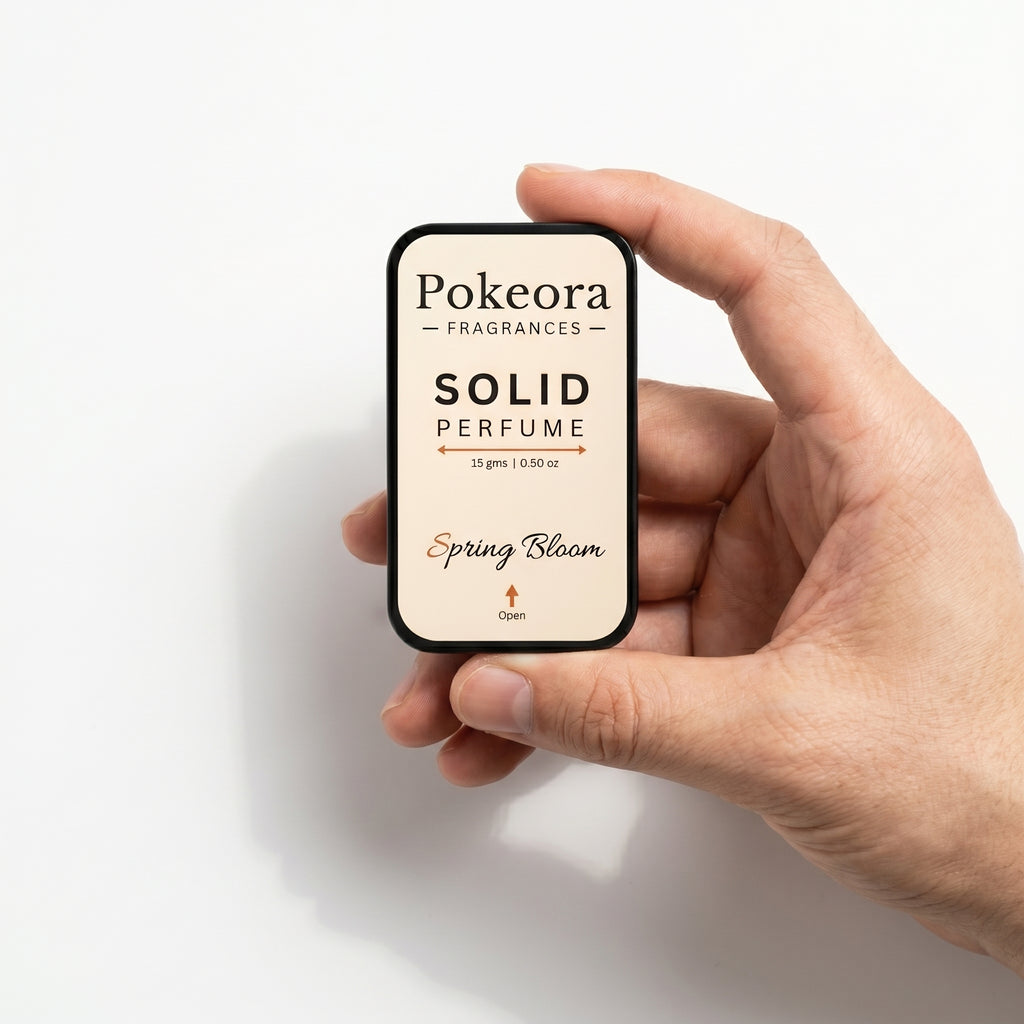 Spring Bloom | Solid Perfume | Pokeora Fragrance | Unisex For Men And Women Best Solid Perfume in Pakistan 